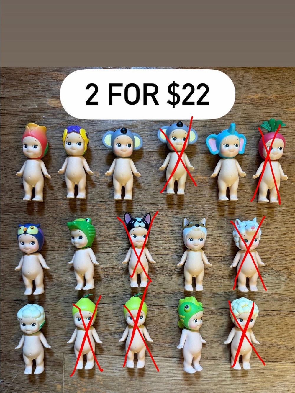 2 for $22 Authentic Refined Sonny Angels